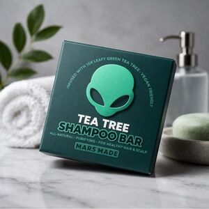 Tea Tree Shampoo Bar Mars Made Clarifying Scalp Detox Solid Shampoo